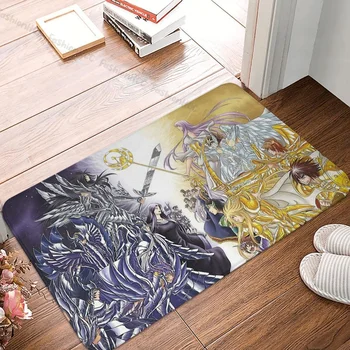 Нескользящий коврик Saint Seiya Knights Of The Zodiac_ Коврик для ванной, спальни, уличный ковер с фланелевым рисунком, декор