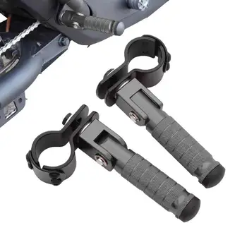 Передние подножки Портативная Складная подставка для ног велосипеда Замена Многофункциональной защиты двигателя велосипеда Подножки Передние Подножки