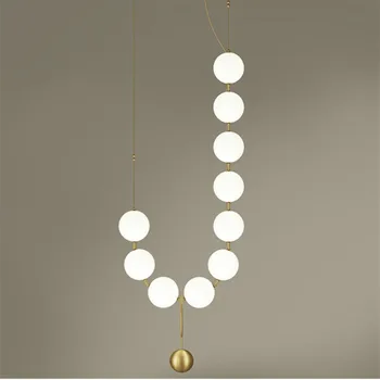 Современные Подвесные Светильники Для рождественских украшений Креативный Дизайн Ожерелья AliLamp