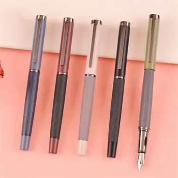 Перьевая ручка отличного качества, роскошная металлическая ручка Morandi с цветными чернилами, гладкая деловая ручка для письма, канцелярские принадлежности