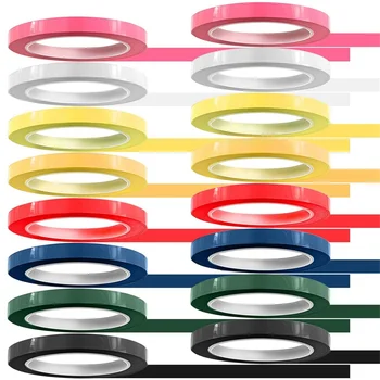16 Рулонов ленты для идентификации инструментов, 216 футов / Д x 0,4 дюйма /Вт, Цветная Автоклавная лента - Автоклавируемая при температуре 270 ° F (8 цветов)