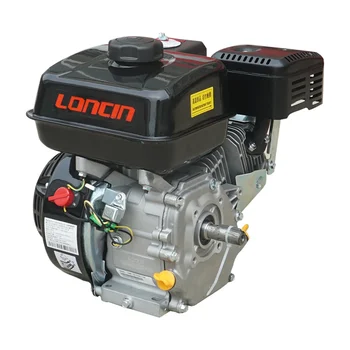 Бензиновый двигатель Loncin G200F мощностью 6,5 л.с. 196cc 4,1 кВт с ручным запуском