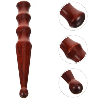 Деревянная акупунктурная палочка, массажер для ног, Удобный для лица, Удобная палочка, инструмент для тела, Рефлексологический массажер Ручной