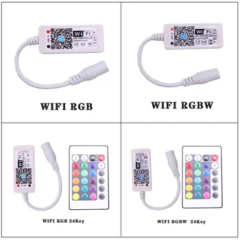 Magic Home Mini RGB RGBW WiFi контроллер DC5-24V для светодиодной ленты Функция синхронизации освещения панели 16 миллионов цветов Управление смартфоном