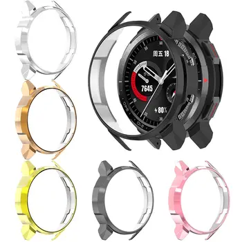Чехол Для Huawei Honor Watch GS Pro с покрытием PC Protector Рамка бампера Корпуса часов Защитный кожух