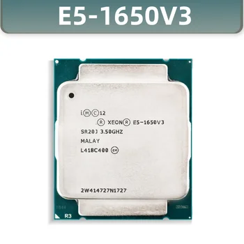 Xeon SR20J E5-1650V3 CPU Процессор 3,50 ГГц 6-ядерный 15M E5-1650 V3 FCLGA2011-3 E5 1650 V3