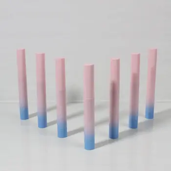 9 мм Пустые тюбики для бальзама для губ Градиентного цвета с косым краем Упаковка для губной помады косметический упаковочный контейнер DIY