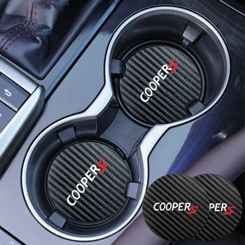 для Mini Cooper One S JCW R55 R56 F55 R57 F56 F54 R50 R53 F57 R58 Автомобильный Карбоновый Черный Нескользящий Коврик Аксессуары Для Водных Каботажных Судов