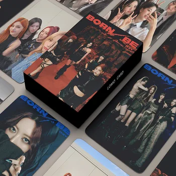 55 шт./компл. Kpop Itzy Новый Альбом Born To Be Goo Card LOMO Card YEJI Lia RYUJIN CHAERYEONG YUNA Коллекция Подарочных Открыток Фотокарточка