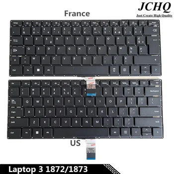 JCHQ Оригинал для ноутбука Microsoft Surface 3 4 Клавиатура 1872/1873 США Франция 13,5 дюймов 15 дюймов Черная Клавиатура AZERT
