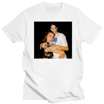 брендовая футболка Кендалл Дженнер и Белла Хадид, черная футболка с коротким рукавом, мужская футболка, летние хлопчатобумажные футболки унисекс