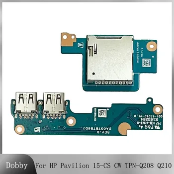 Для HP Pavilion 15-CW 15-CS TPN-Q208 TPN-Q210 Интерфейс Ноутбука USB Плата DA0G7BTB6D2 Плата для чтения SD-карт Ноутбука DA0G7ETHAD0