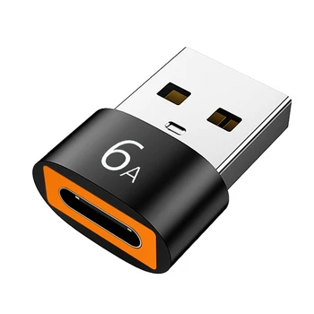 6A Адаптер Type C к USB 3.0 OTG Конвертер USB C женский в USB мужской для Samsung Xiaomi Huawei