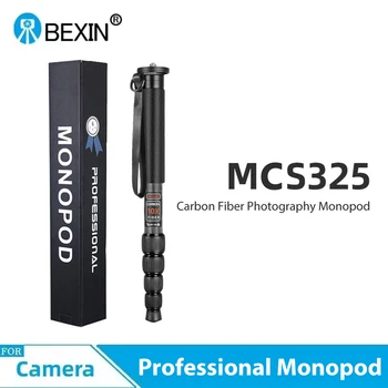 BEXIN MCS325 Профессиональный Монопод Из Углеродного Волокна, Легкий Адаптер Для Крепления Штатива Для Камеры, Удлинительный Монопод Для Цифровой Зеркальной Камеры