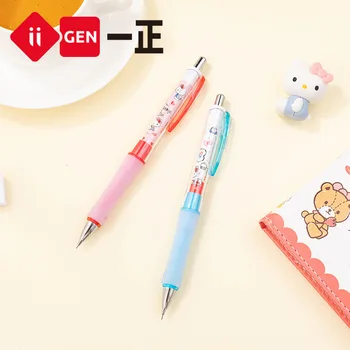 Канцелярские Принадлежности Yizheng Co-branded Sanrio Image Hello Kitty Shake Auto Pencil Cartoon Kids 0,5 мм Автоматическая Ручка Студенческие Канцелярские Принадлежности