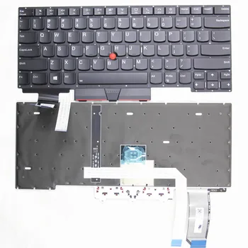 100% Новая Клавиатура США Для Lenovo Thinkpad E14 GEN1 E14 GEN2 E14 GEN3 R14 S3 Gen2 Английская Клавиатура Ноутбука