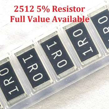 100 шт./лот SMD Чип-Резистор 2512 91K/100K/110K/120K/130K/Ом 5% Сопротивление 91/100/110/120/130/K Резисторов Бесплатная доставка