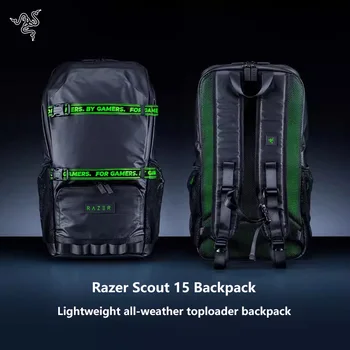 Рюкзак Razer Scout 15, легкий всепогодный рюкзак Toploader, специальное мягкое отделение для ноутбуков до 16 дюймов