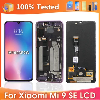 AMOLED Дисплей Для Xiaomi Mi 9 SE M1903F2G ЖК-дисплей Сенсорный Экран Дигитайзер Для Mi9 SE ЖК-экран В Сборе Запасные Части