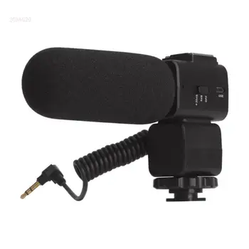 Портативный конденсаторный микрофон для видеозаписи Микрофон для зеркальной камеры телефона