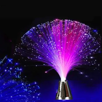1ШТ Светодиодная Волоконно-Оптическая Лампа Love Multicolor Star Sky Light Для Праздничного Свадебного Оптического Волокна LED Night Lighting Новогодний Подарок