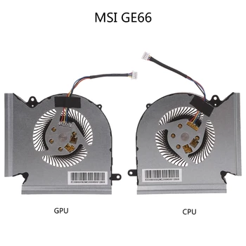 Вентиляторы охлаждения графического процессора ноутбука 4Pin 5V Радиатор графического процессора для MSI GE66 Серии GP66 GL66