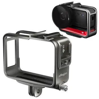 Защитный чехол с металлическим каркасом, аксессуары для крепления каркаса для адаптера панорамной камеры insta360rs для экшн-камер