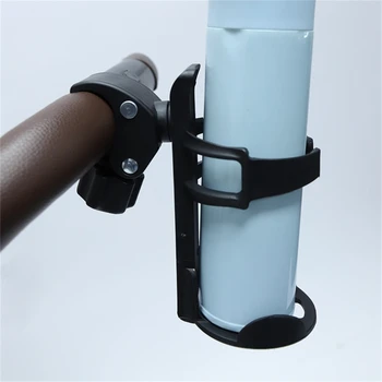 Универсальный подстаканник для коляски, держатель для напитков, ручка с поворотом на 360 °, Крепление на перекладине