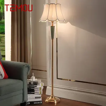 Современные керамические торшеры TEMOU, Стоячие светодиодные настольные светильники Nordic Creative Fashion для домашнего декора гостиной и спальни