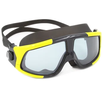 Профессиональные очки для плавания, водонепроницаемые, с защитой от запотевания и ультрафиолета, Очки для дайвинга, Мужские и женские очки для плавания в большой оправе