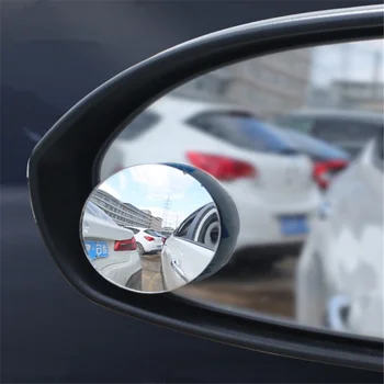 Маленькое круглое зеркало со стороны слепой зоны автомобиля для Volkswagen VW Golf 5 6 7 Polo passat b5 b6 bora tiguan