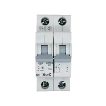 Новый оригинальный миниатюрный автоматический выключатель E6-10-2- C E6-16-2- C E6-20-2- C PL9-C10-1N PL9-D10-3