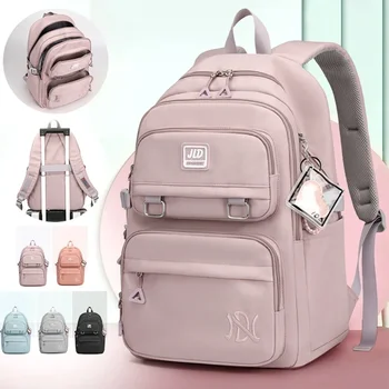 Нейлоновый рюкзак с несколькими карманами, дорожный рюкзак, Милый повседневный рюкзак, школьная сумка для женщин, студенток-подростков