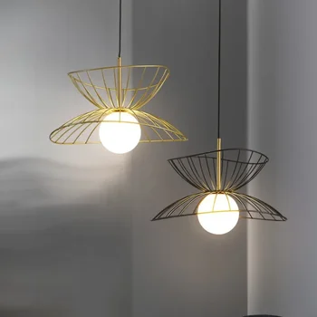 Светодиодные железные подвесные светильники Островная кухня Декор ресторана Подвесной светильник Промышленные люстры в стиле лофт