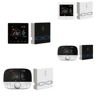 Tuya Умный Дом Wifi Термостат 433 МГц Газовый Котел Нагрева Воды Цифровой Регулятор Температуры Для Alexa Google Home