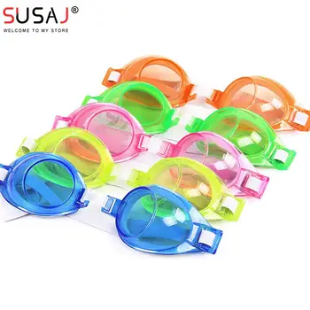 1 шт. силиконовые детские противотуманные очки для плавания, очки для дайвинга и серфинга, милый дизайн для мальчиков и девочек, летняя одежда для плавания