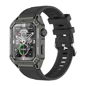 Новые мужские смарт-часы с Bluetooth-вызовом, GPS-трекер IP67, водонепроницаемые спортивные смарт-часы на открытом воздухе, 1,91-дюймовый большой экран, батарея 380 мАч.