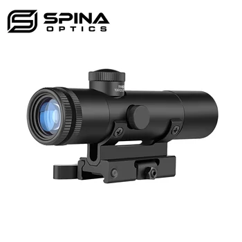 Оптический прицел SPINA Optics HD 4X20 с тактическим оптическим прицелом BDC с турельной прицельной сеткой Mil-Dot QD на базе крепления