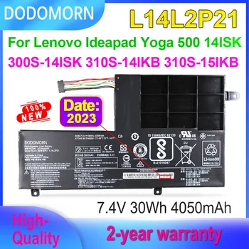 DODOMORN Для Lenovo Yoga 500-14ISK Ideapad 300S-14ISK 310S-14IKB 310S-15IKB L14L2P21 L14L2P21 Аккумулятор для ноутбука 7,4 V 30Wh 4050mAh