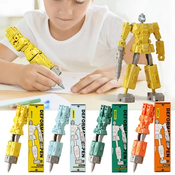 Игрушка-трансформер 2 В 1, Деформируемая ручка, робот, Деформирующая Фигурка, Игрушки для детей, Подарки на День рождения Для детей