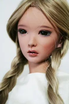Новая девочка bjd sd 1/3, 60 см, тонкое тело из усовершенствованной смолы, две пары ушей и глаз! шарнирная кукла Лина Тан, женская модель из смолы
