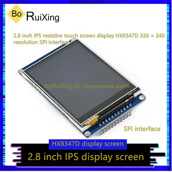 1 шт./лот 2,8-дюймовый ЖК-дисплей-HX8347D IPS с резистивным сенсорным экраном Разрешением 320 × 240 Интерфейс SPI