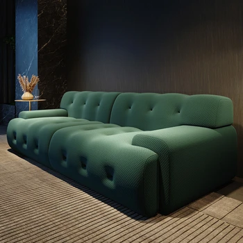 Тканевый диван, современный и минималистичный, сочетание мебели для гостиной в тихом стиле, квадратный диван Rocheburg