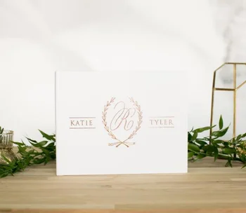персонализированная золотая фольга, ботаническая свадебная гостевая книга, каллиграфические имена, запись в книге, журнал для девичника, выбор цвета