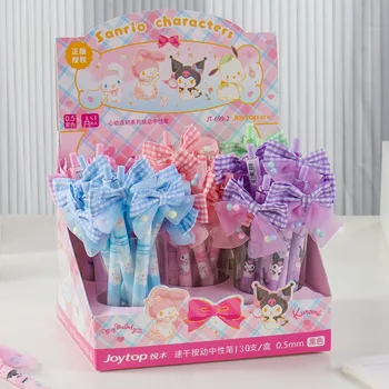 Sanrio Kuromi Mymelody Heartbeat Party Унисекс Ручка-ведерко Милая детская подарочная коробка Унисекс Ручка Оптом