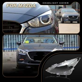 Замена крышки лампы головного света объектива автомобильной фары для Mazda 3 Axela 2017 2018 2019