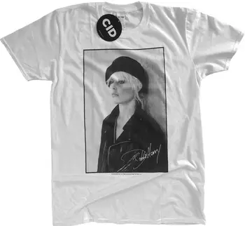 Официальная футболка Blondie с портретом Дебби Гарри в берете Новая волна Панк-рок NEW L XL