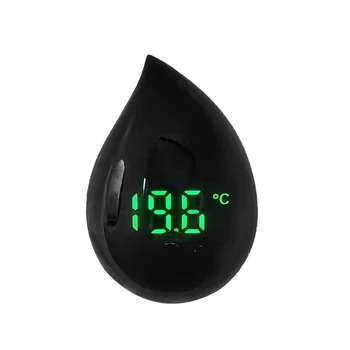 Аквариумный термометр, два режима точного измерения температуры, маленький и красивый сенсорный дисплей, термометр с длительным сроком службы батареи.
