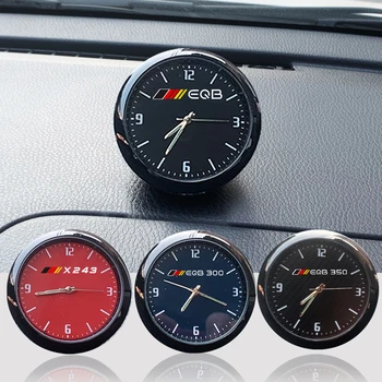 Автомобильные Кварцевые Часы Для Украшения Приборной панели Автомобиля Для Mercedes-Benz EQB EQB250 EQB260 EQB300 EQB350 X243