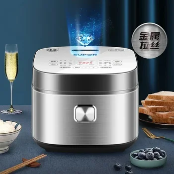 Рисоварка Supor ball kettle объемом 4 л, бытовая интеллектуальная многофункциональная рисоварка на 2 персоны, 5 кастрюль для приготовления пищи, 220 В